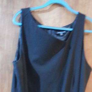 EILEEN FISHER SHEATH DRESS PONTE KNIT 2X LBD